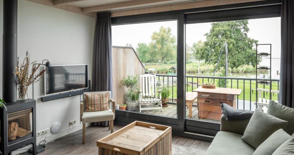 Het Schiphuys Apartment Langweer Luaran gambar